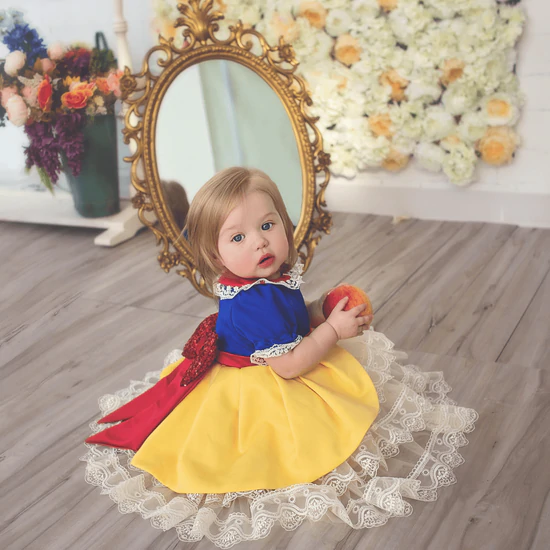 SNOW WHITE INSPIRED DRESS